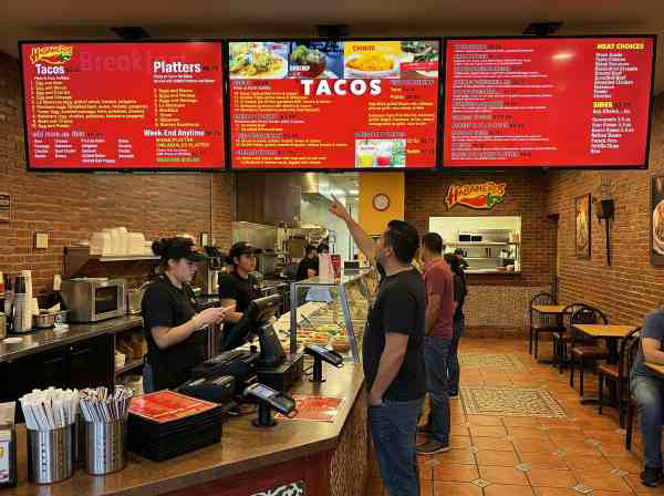 Habanero Taco-Menu Display Menu Project